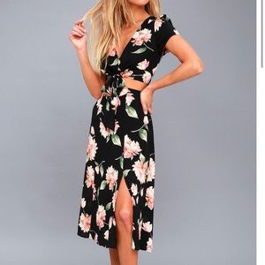 LULU’S Floral Dress